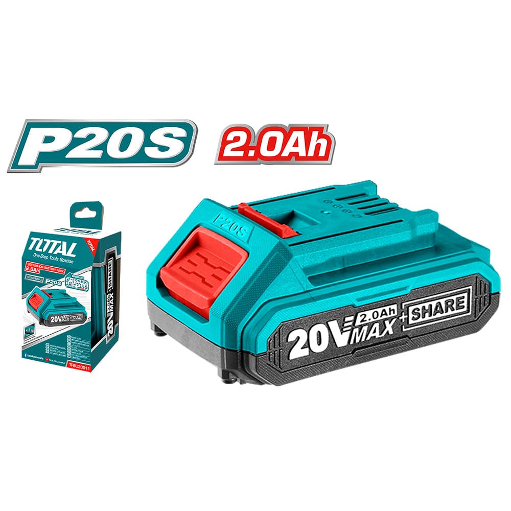 BATERIA 20V 2AMP INDUSTRIAL TOTAL