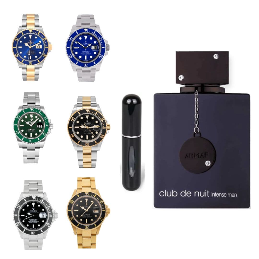 CLUBTHENUIT+PERFUMERO+RELOJ ROLEX