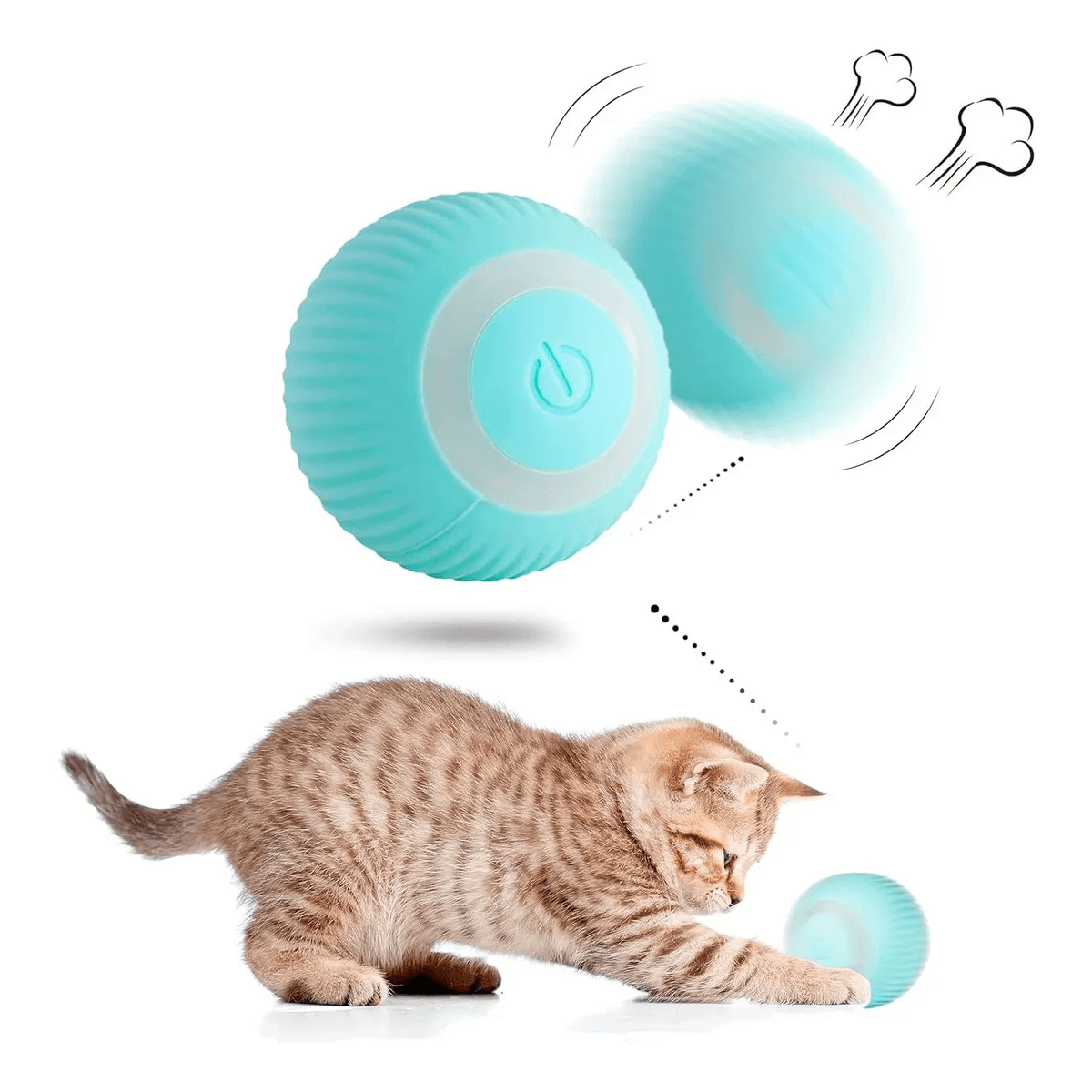Pelota De Gatos Recargable