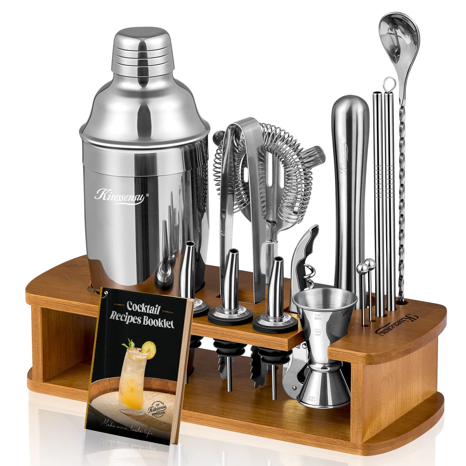 Kit de coctelera KITESSENSU con soporte