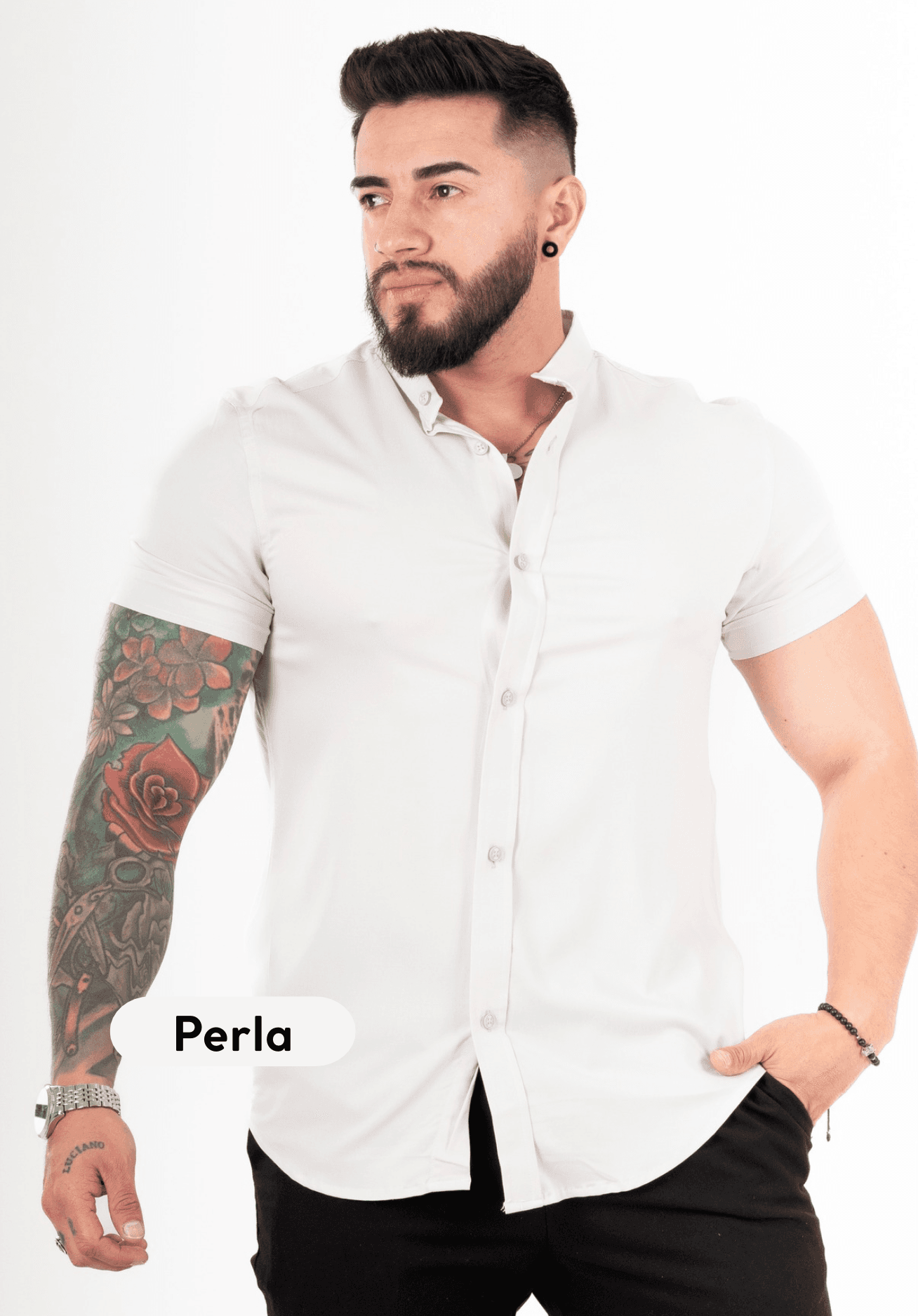 Camisa Chalis Perla