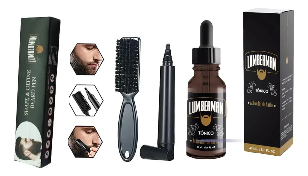 Lápiz Delineador Barba + Tónico