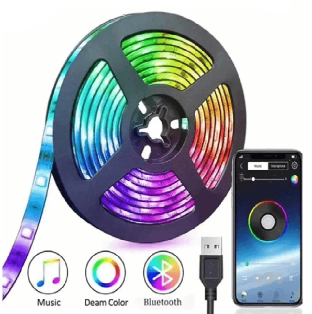 Cinta led bluetooth 5m