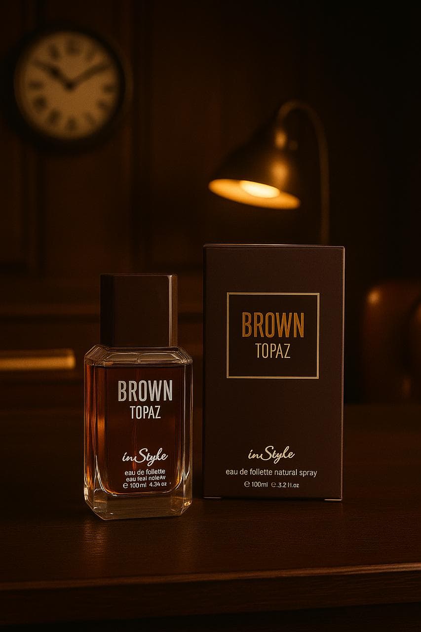 Brown topaz