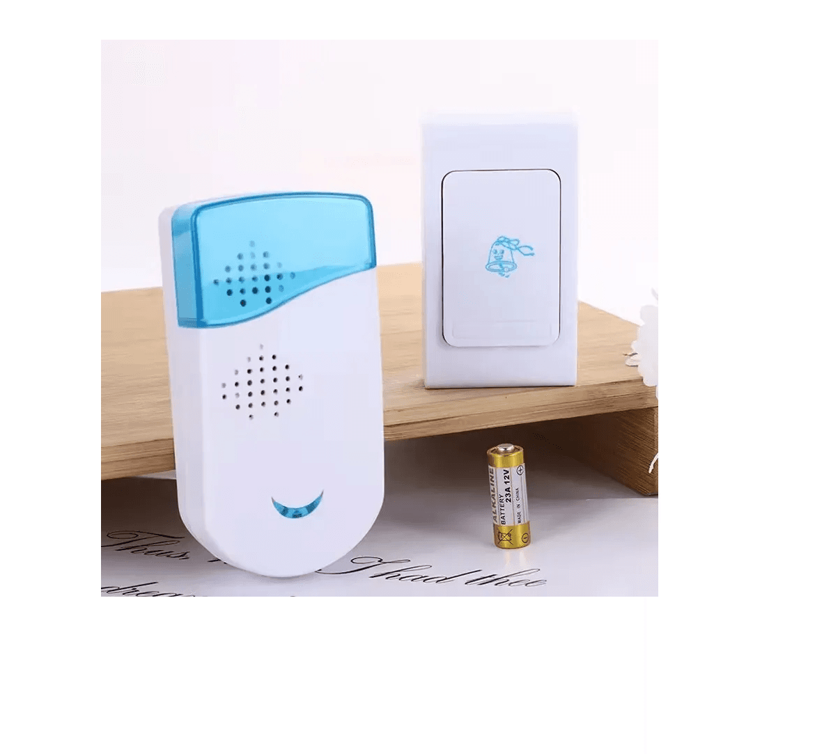 Timbre para puerta inalámbrico blanco