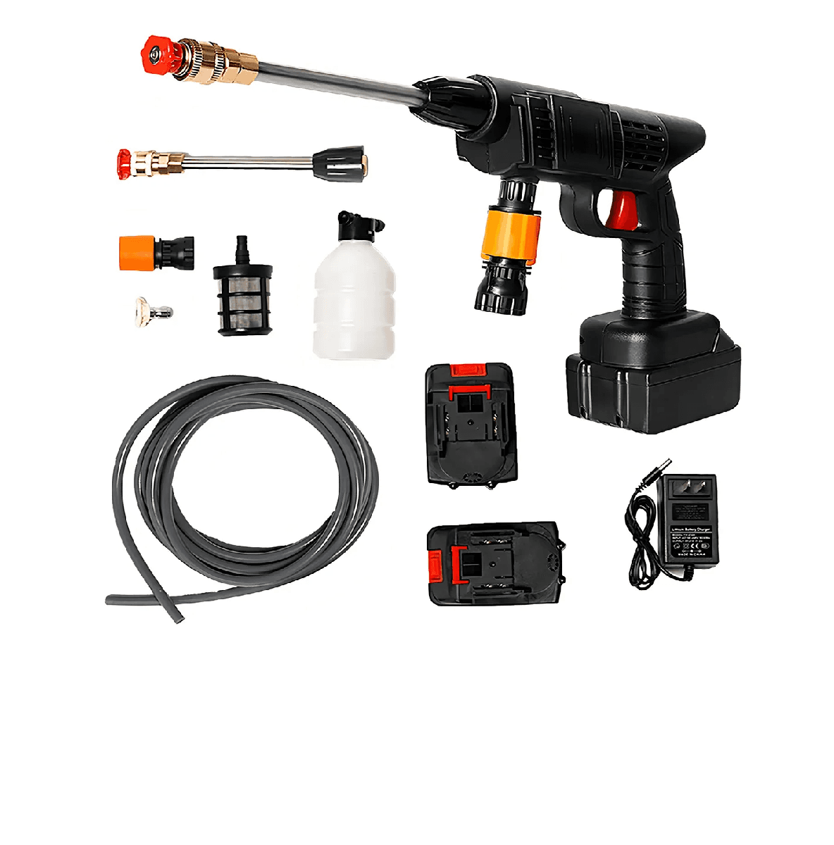 Kit Hidrolavadora Inalámbrica Portátil
