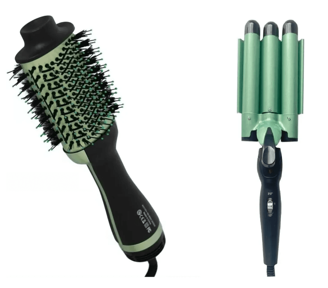 Set Cepillo Secador + Pinza Sirena