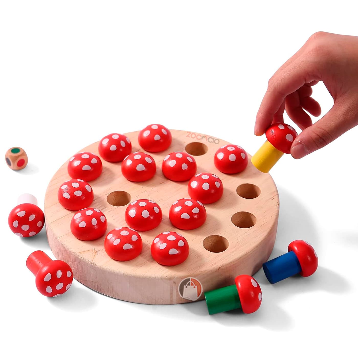 Juego De Mesa Memoria Cosecha De Hongos