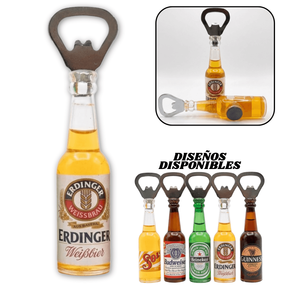 Destapador Botella Abrebotellas Con Iman