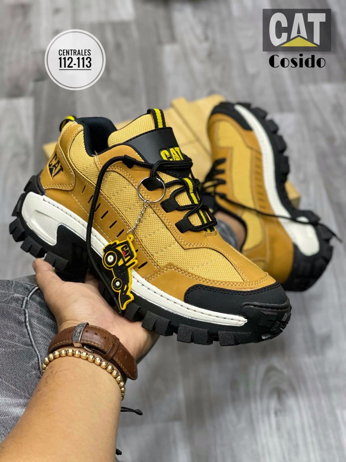 Zapato rústico Caterpillar hombre