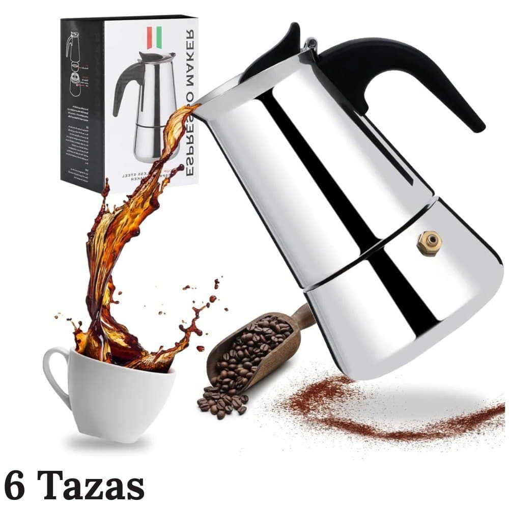 Cafetera Italiana Espresso Maker 6 Tazas
