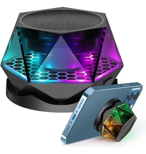Parlante Inalámbrico Magnético Hexagonal