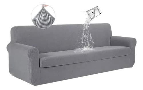 Forro Sofá Funda Gruesa Mueble 3 Puestos