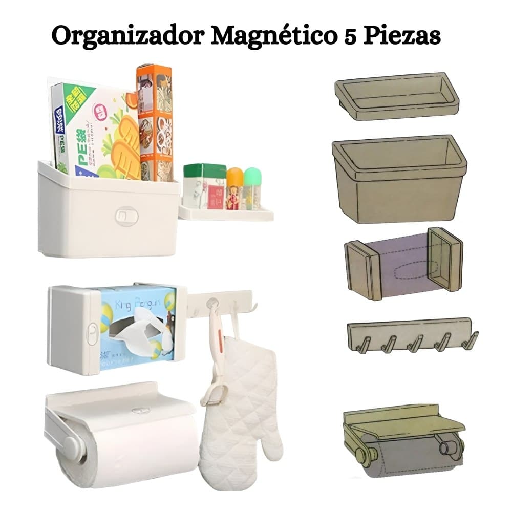Organizador Cocina Magnetico De Nevera