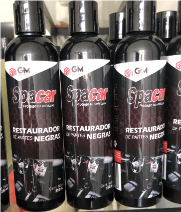 Restaurador de Partes Negras 250 ml