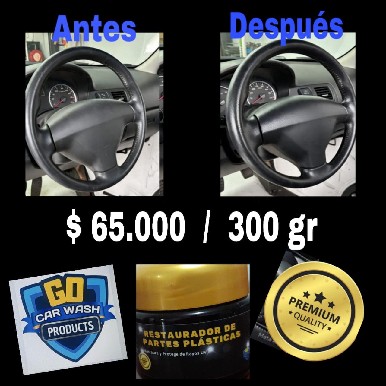 Restaurador de Partes Plasticas 300 gr