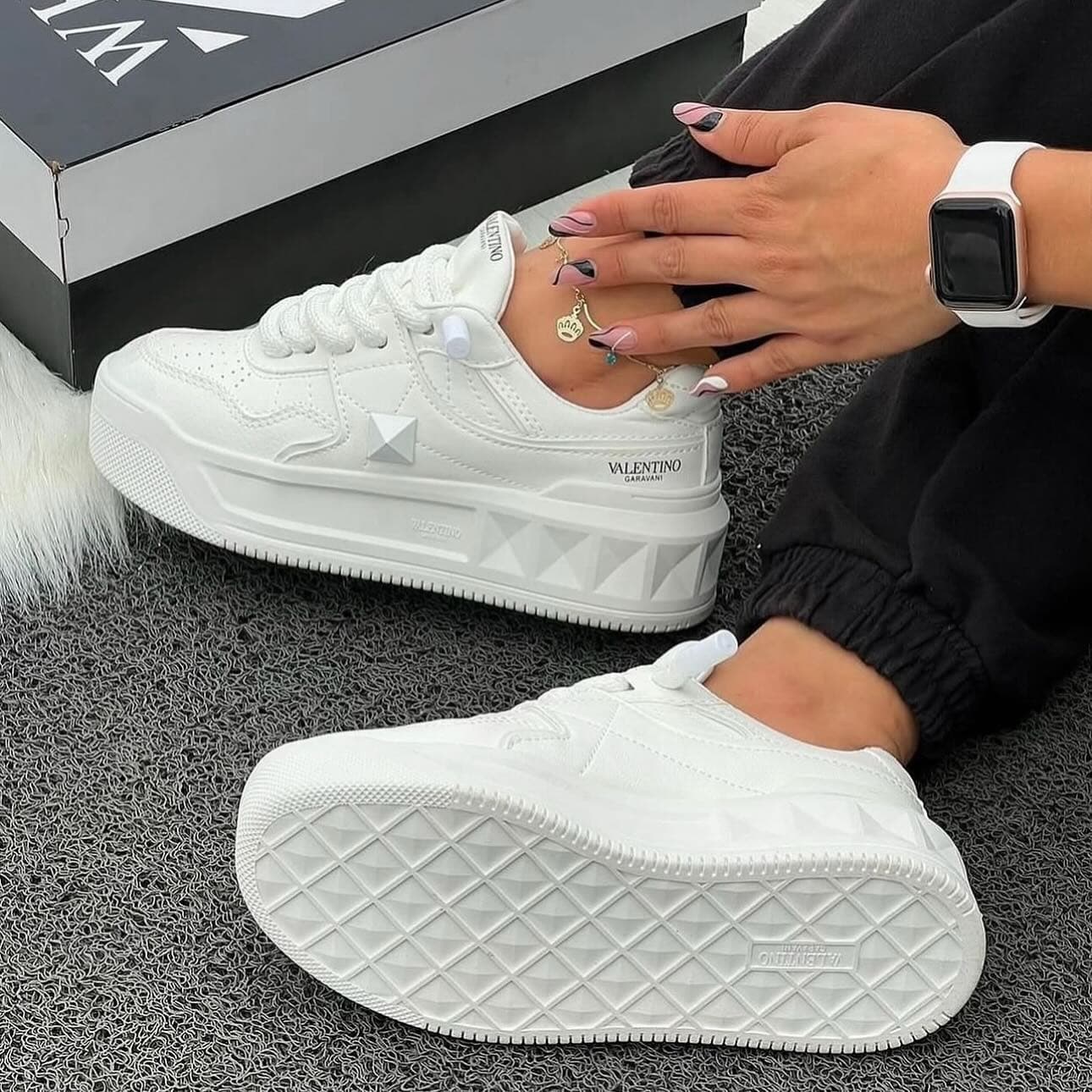 TENIS VALENTINO SUELA ALTA