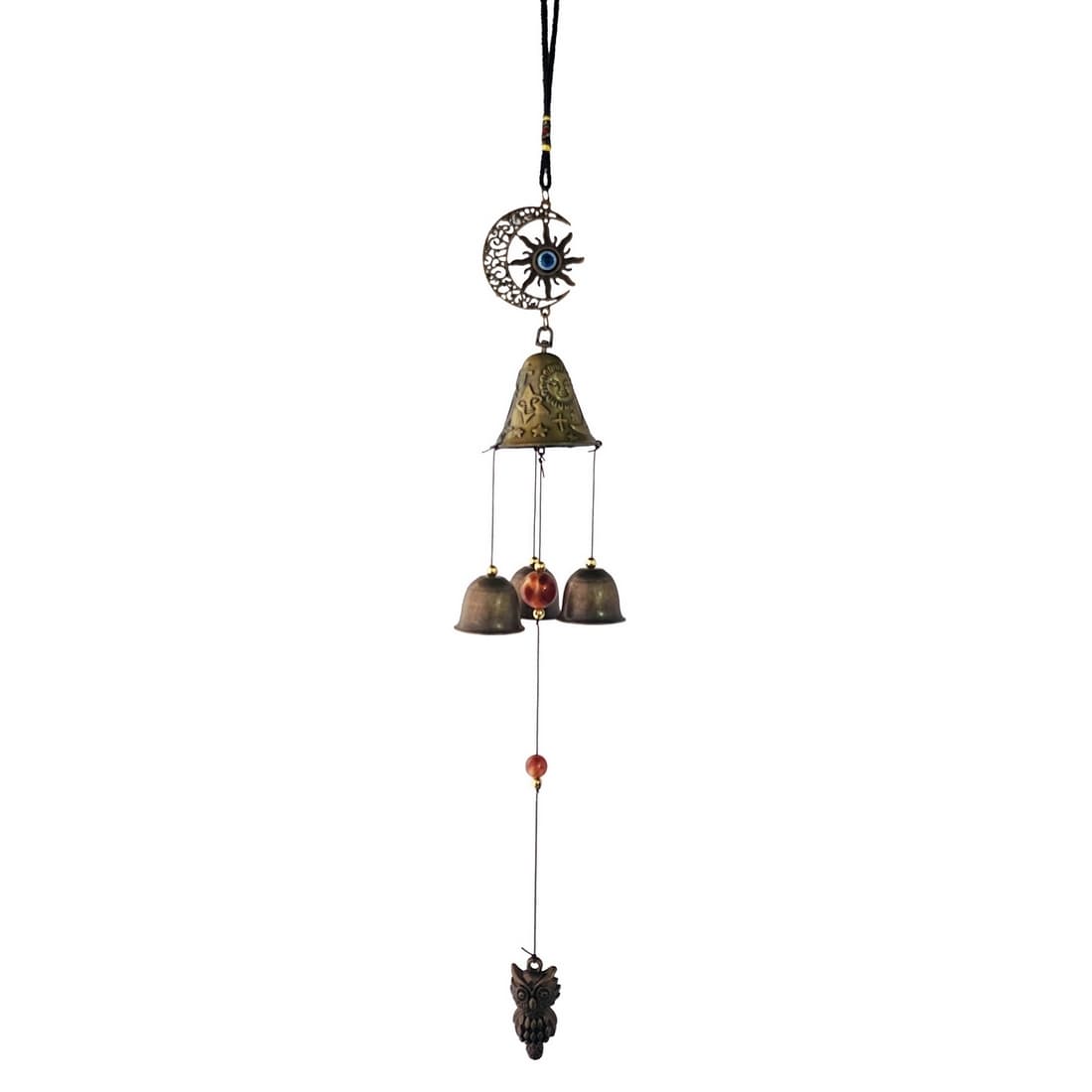 Móvil Artesanal Estrella Buho Decorativo