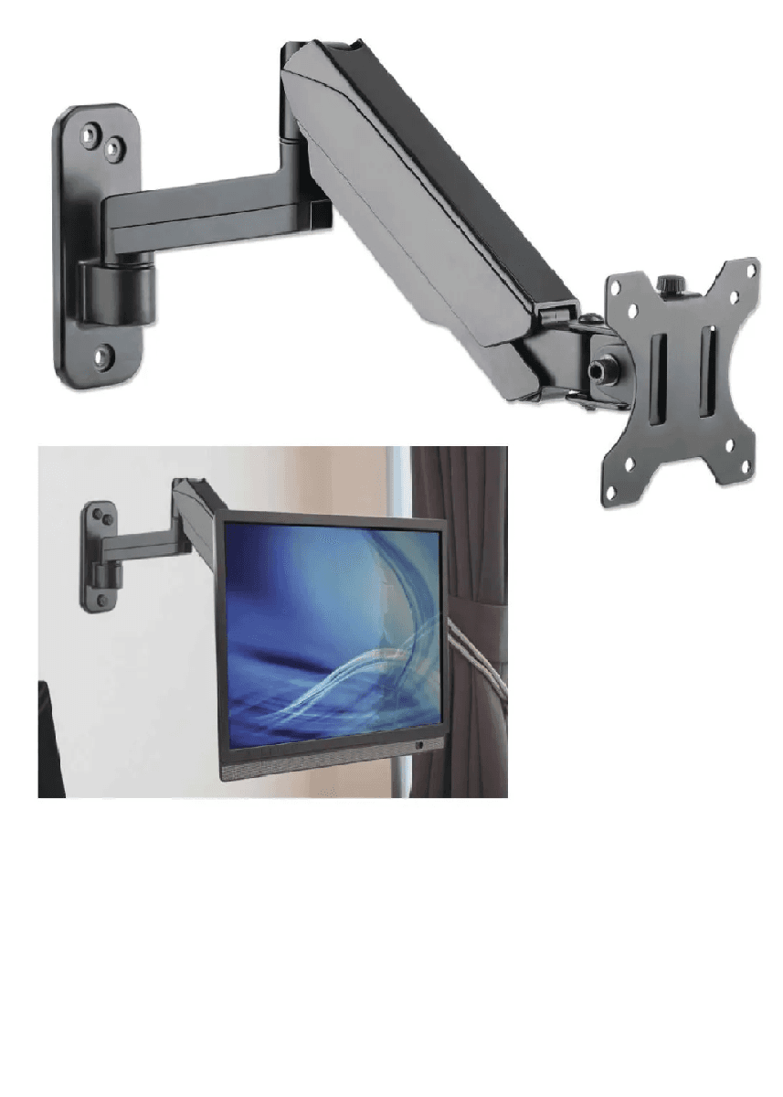 Soporte Monitor A Pared Brazo Ergonnómic