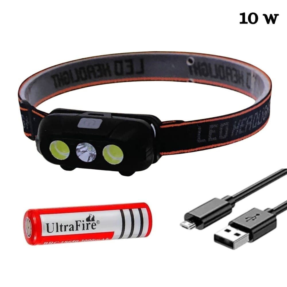 Linterna Minera Frontal 10 Watts Fox