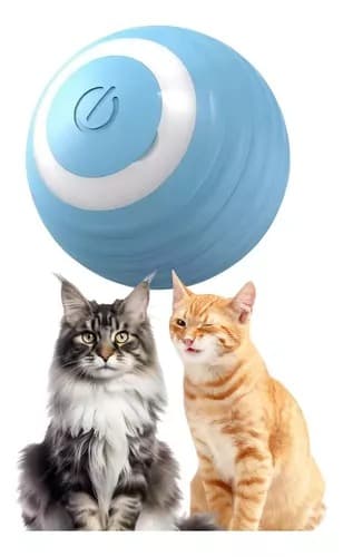 Pelota Inteligente Recargable Para Gatos