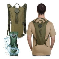 set Mochila Camelback + Bolsa  3 litros