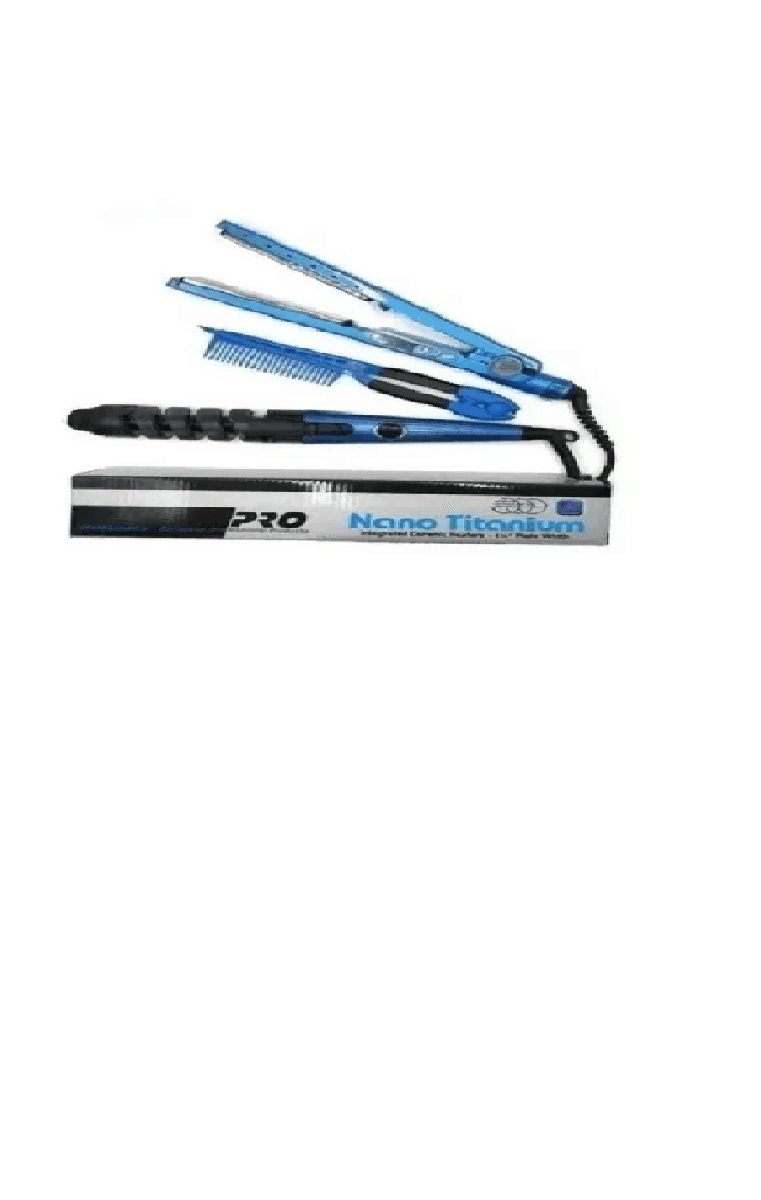 Nano Titanium Plancha, Peine Y Rizador