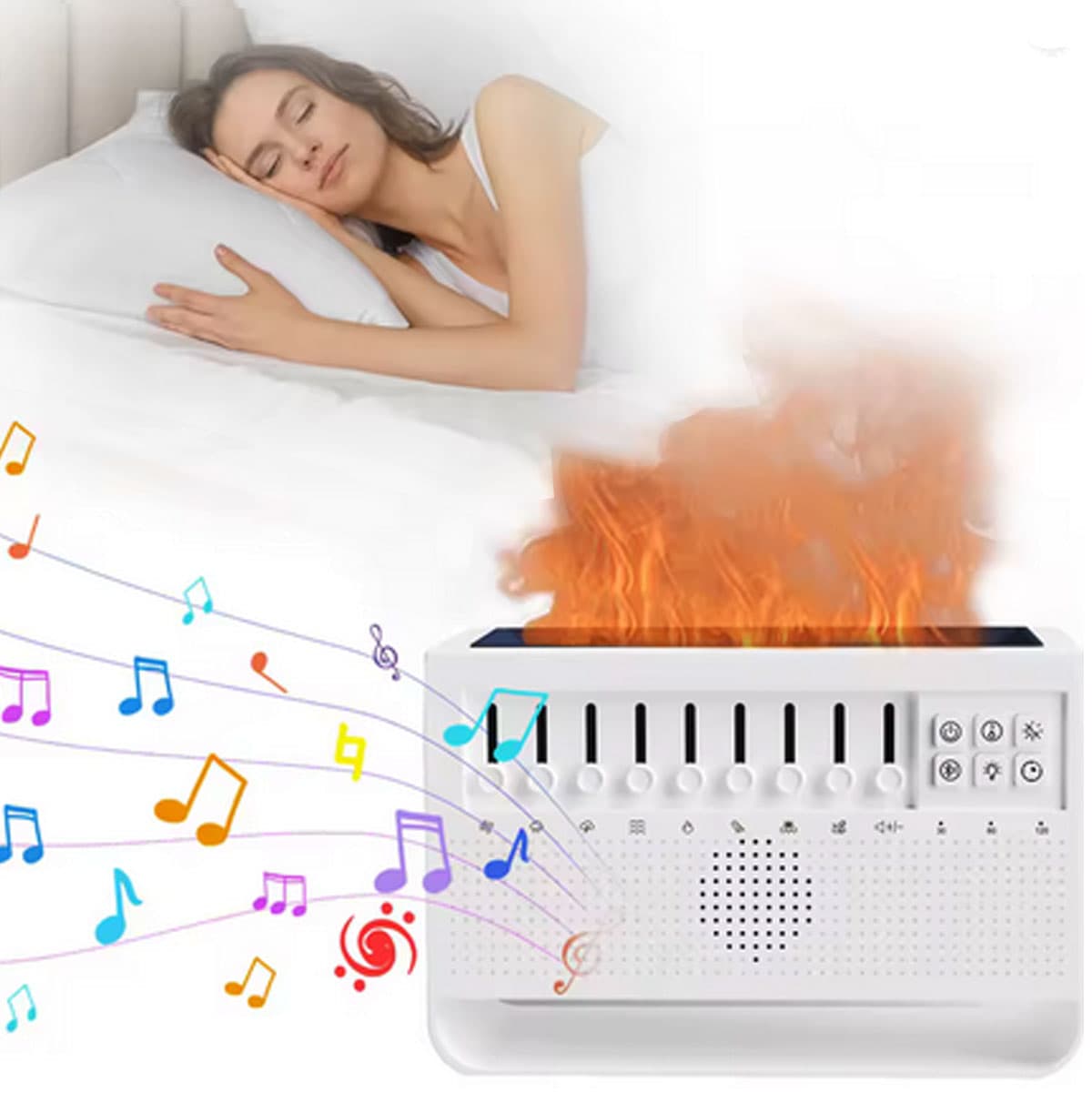 Humidificador De Ruido Blanco Relajante