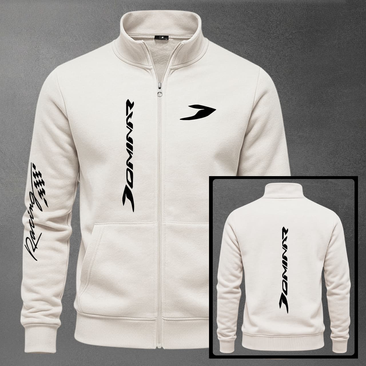 BUZO CUELLO ALTO MOTO DOMINAR ESTAMPADO
