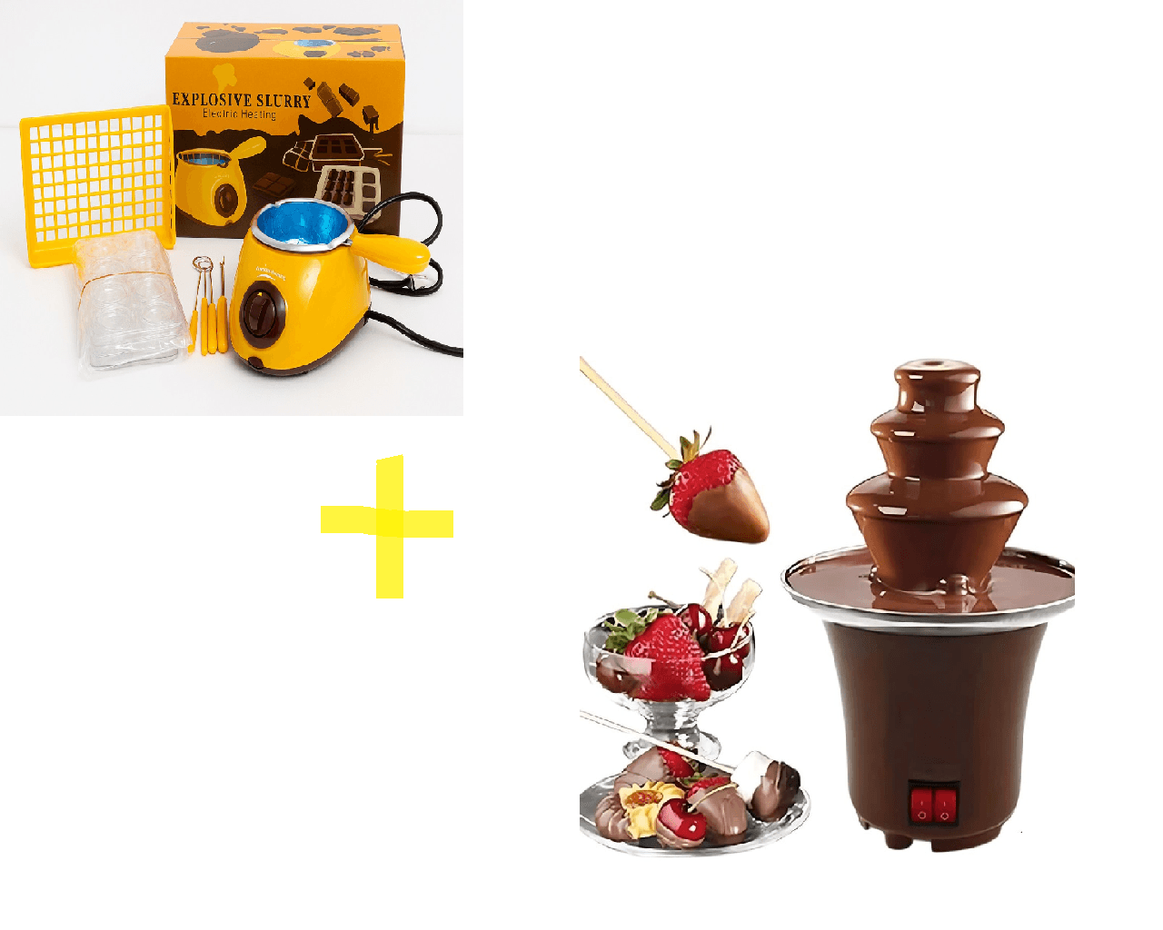 fundidora + fuente de chocolate