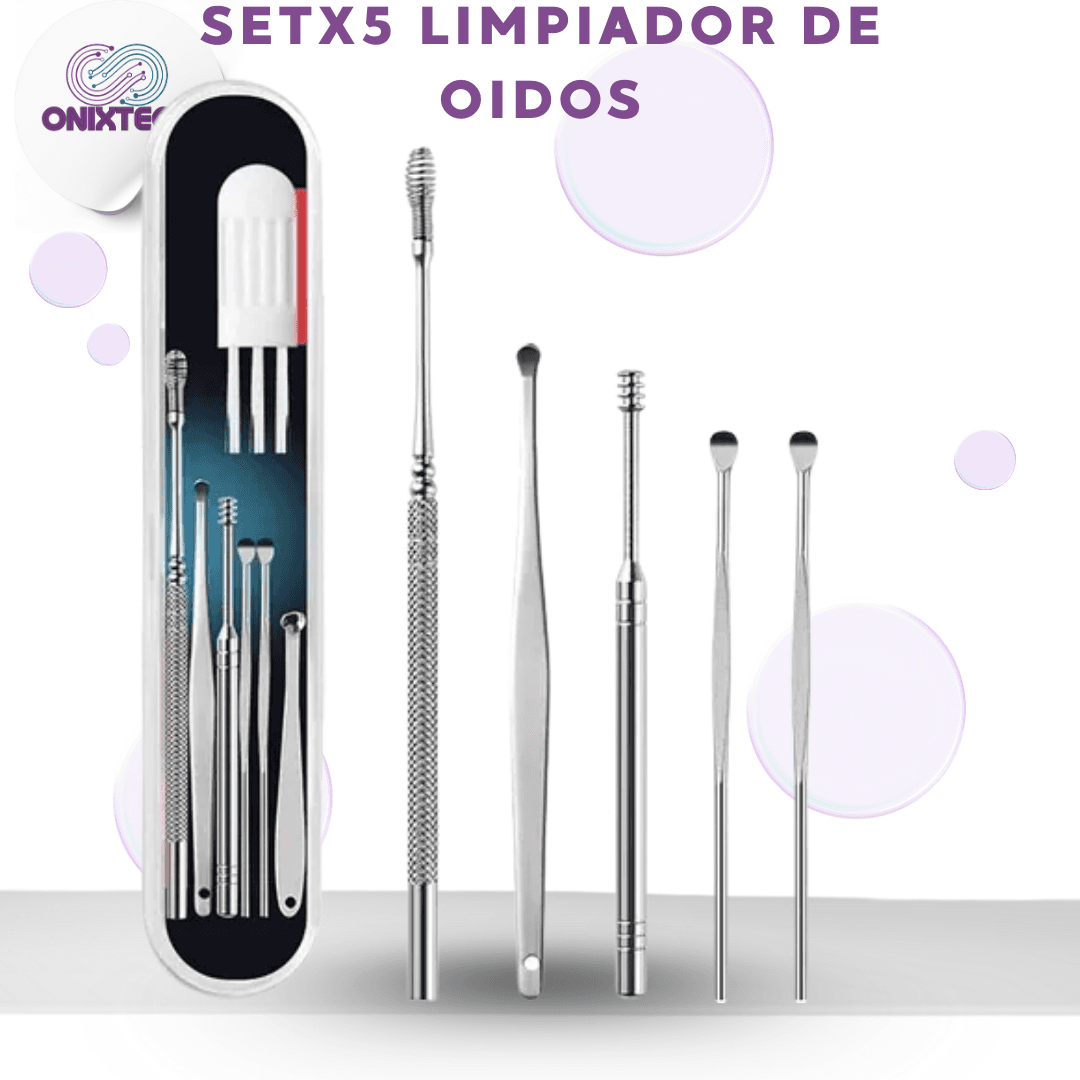 Setx5 limpiador de oidos