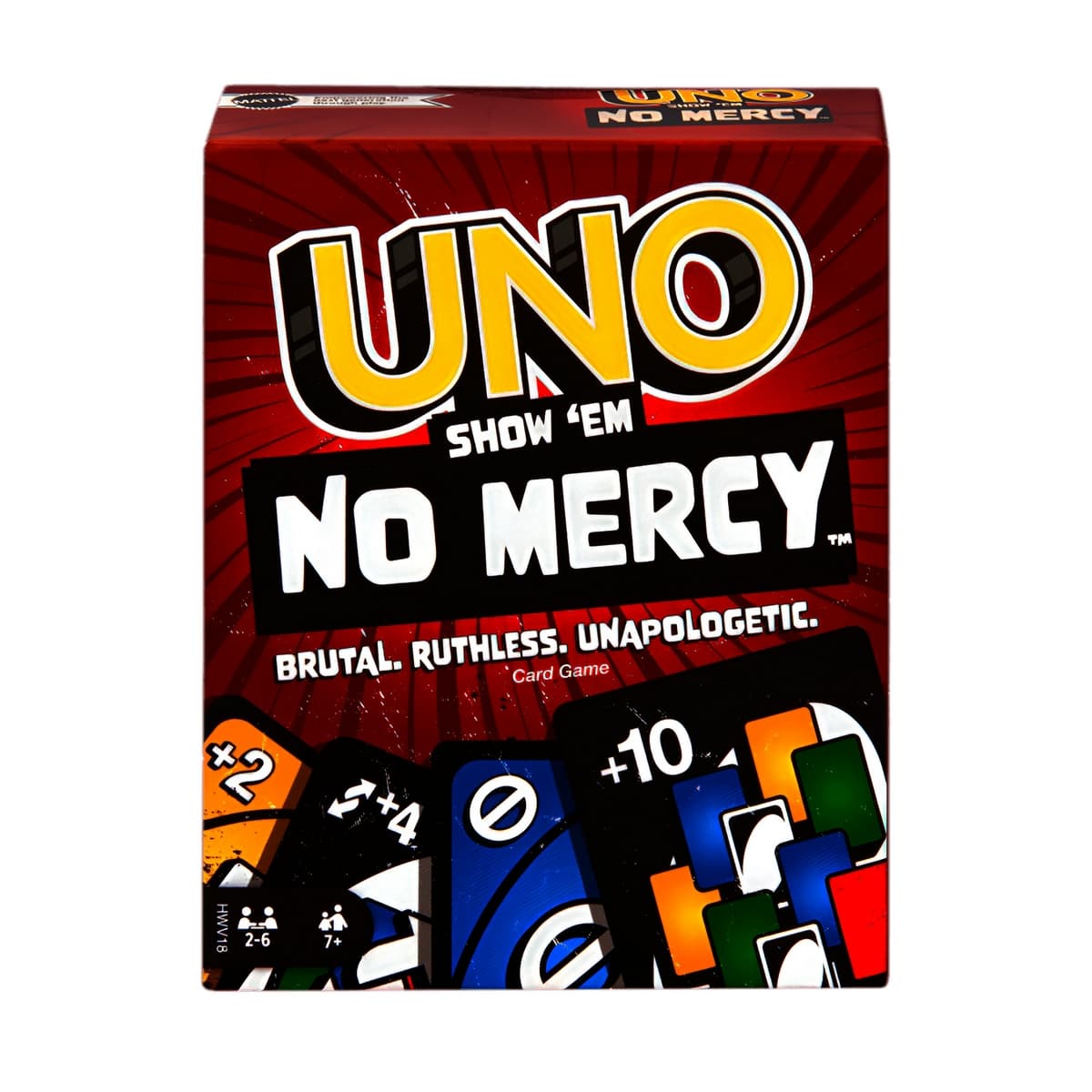 Juego Cartas Uno No Mercy