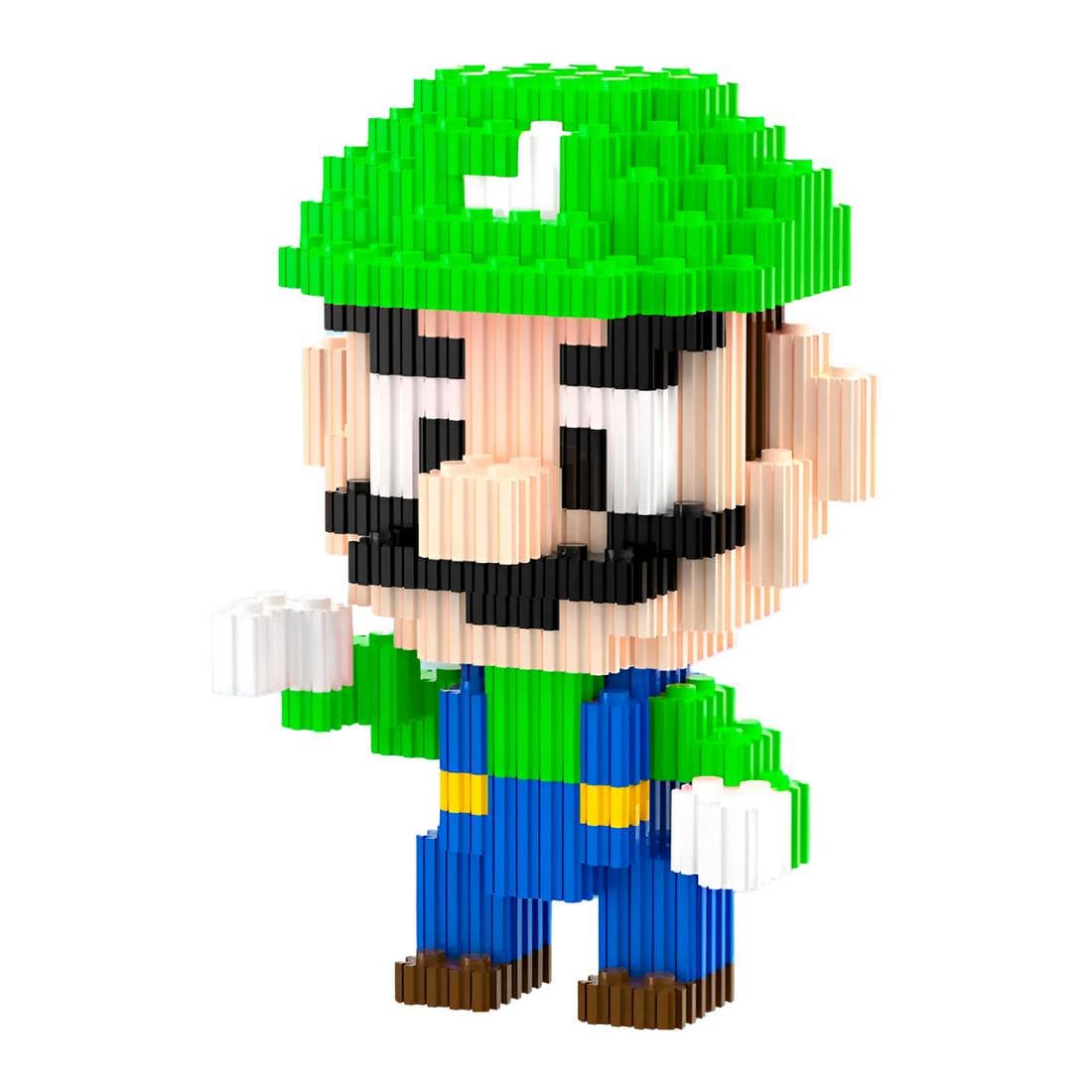 Luigi Mario Juguete Armable Armatodo Con