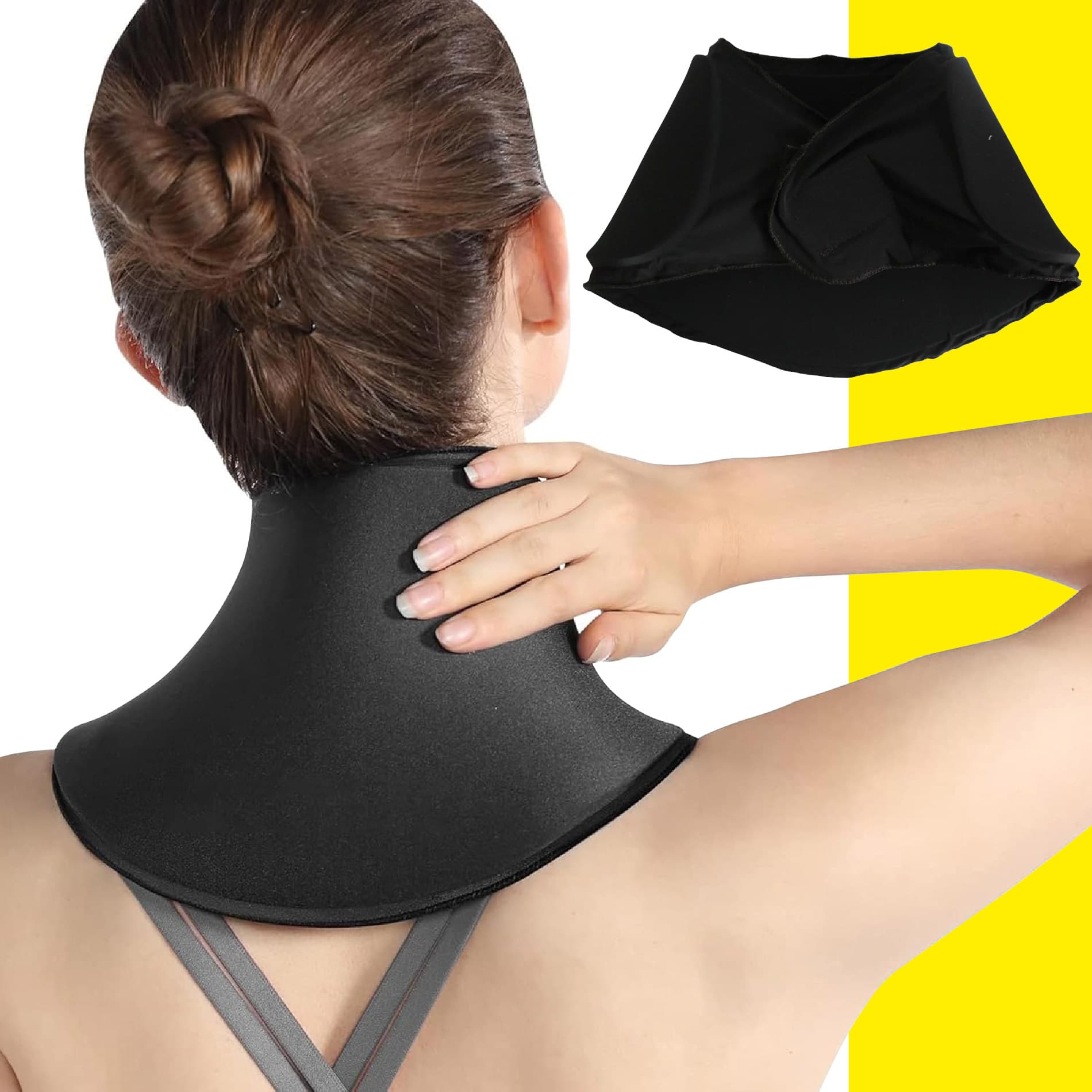 Compresa Gel Frio Terapia Cuello Dolor