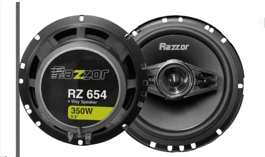 Parlantes Coaxiales Razzor 6 Pulgadas