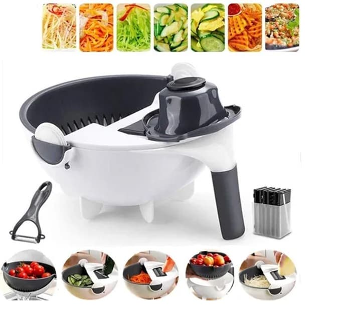 Rallador Escurridor Corta verduras 9en1