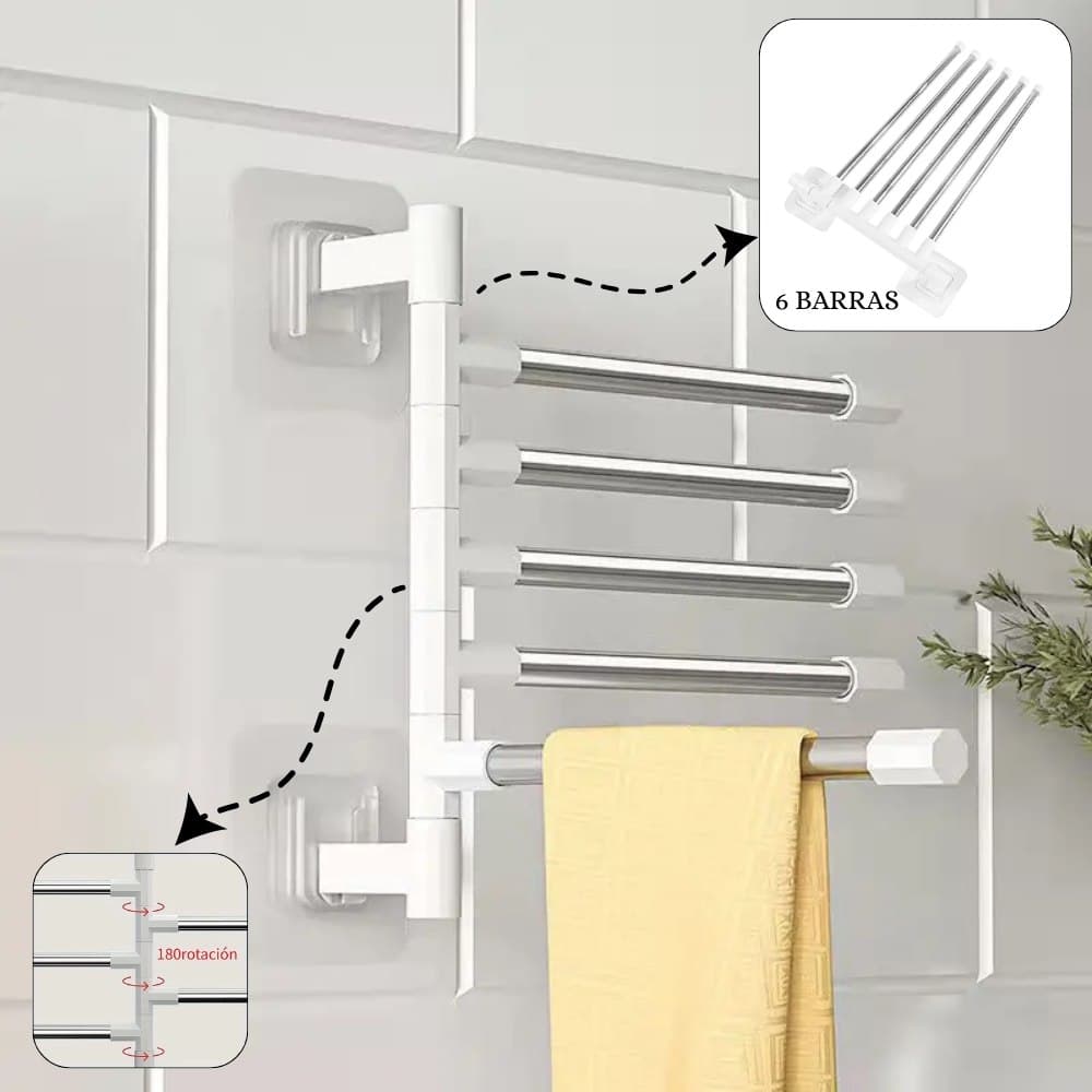 Soporte Organizador Para Toallas Multius