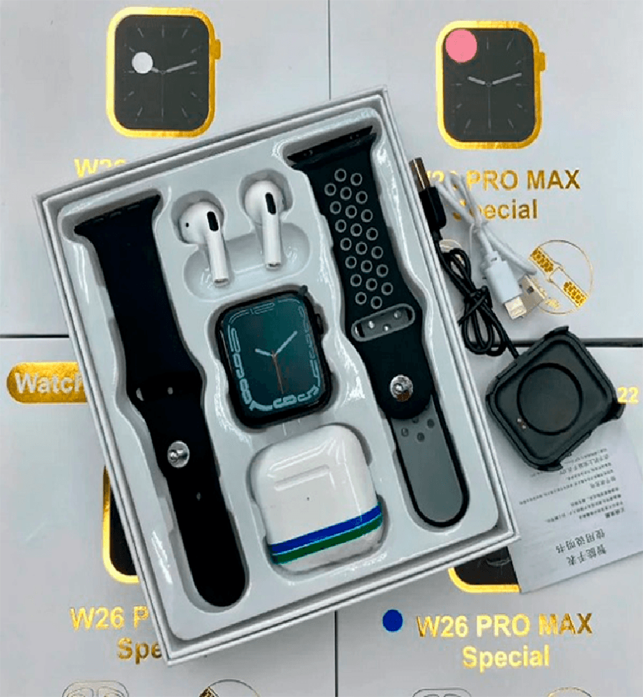 Combo Reloj Watch+ W26