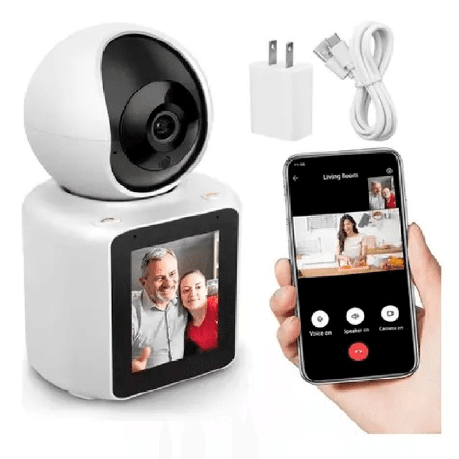 Camara Inteligente WiFi con Pantalla