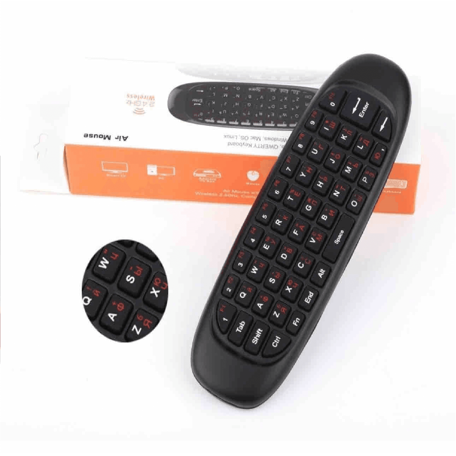Teclado Inalambrico 2 en 1 con Control