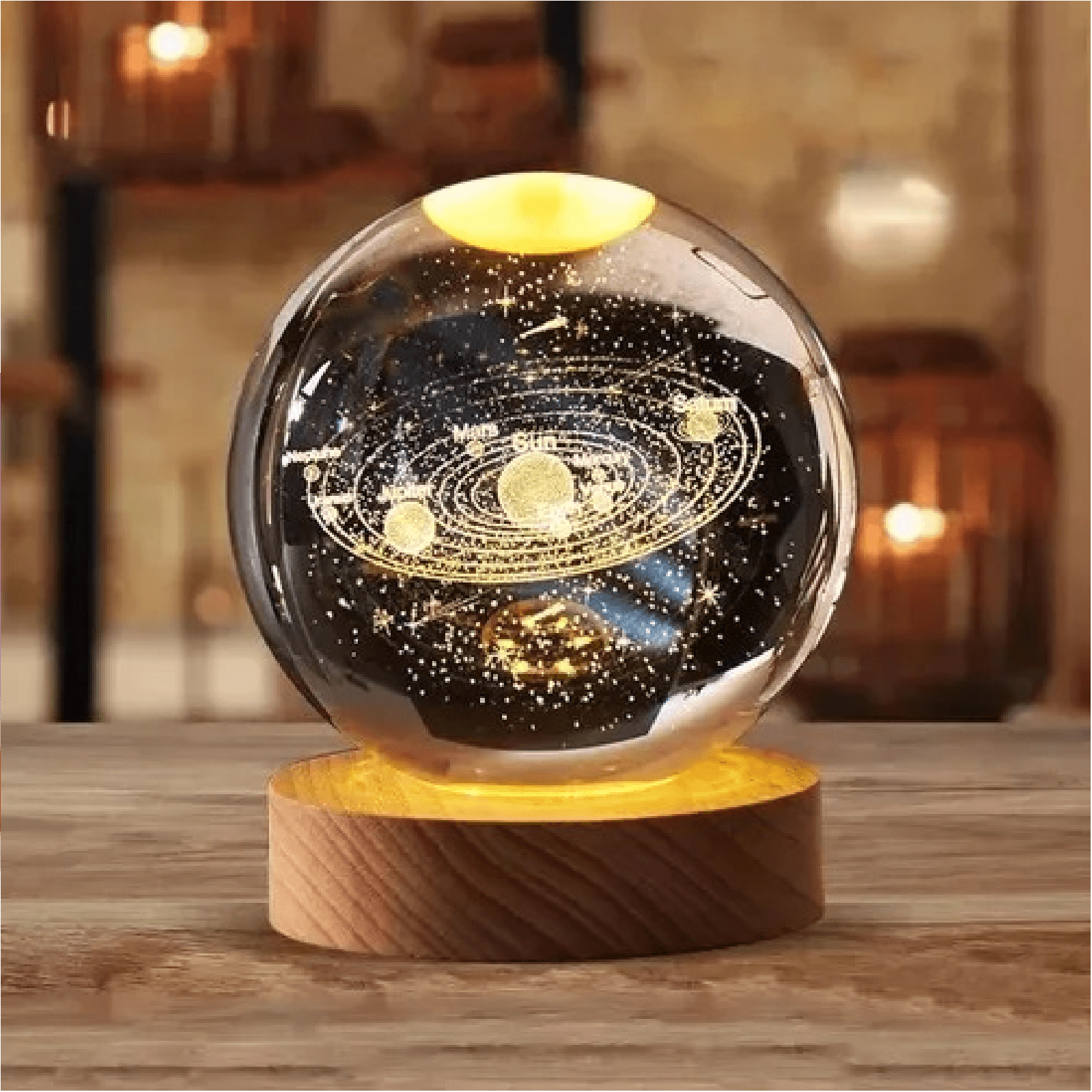 Lámpara Decorativa del Sistema Solar