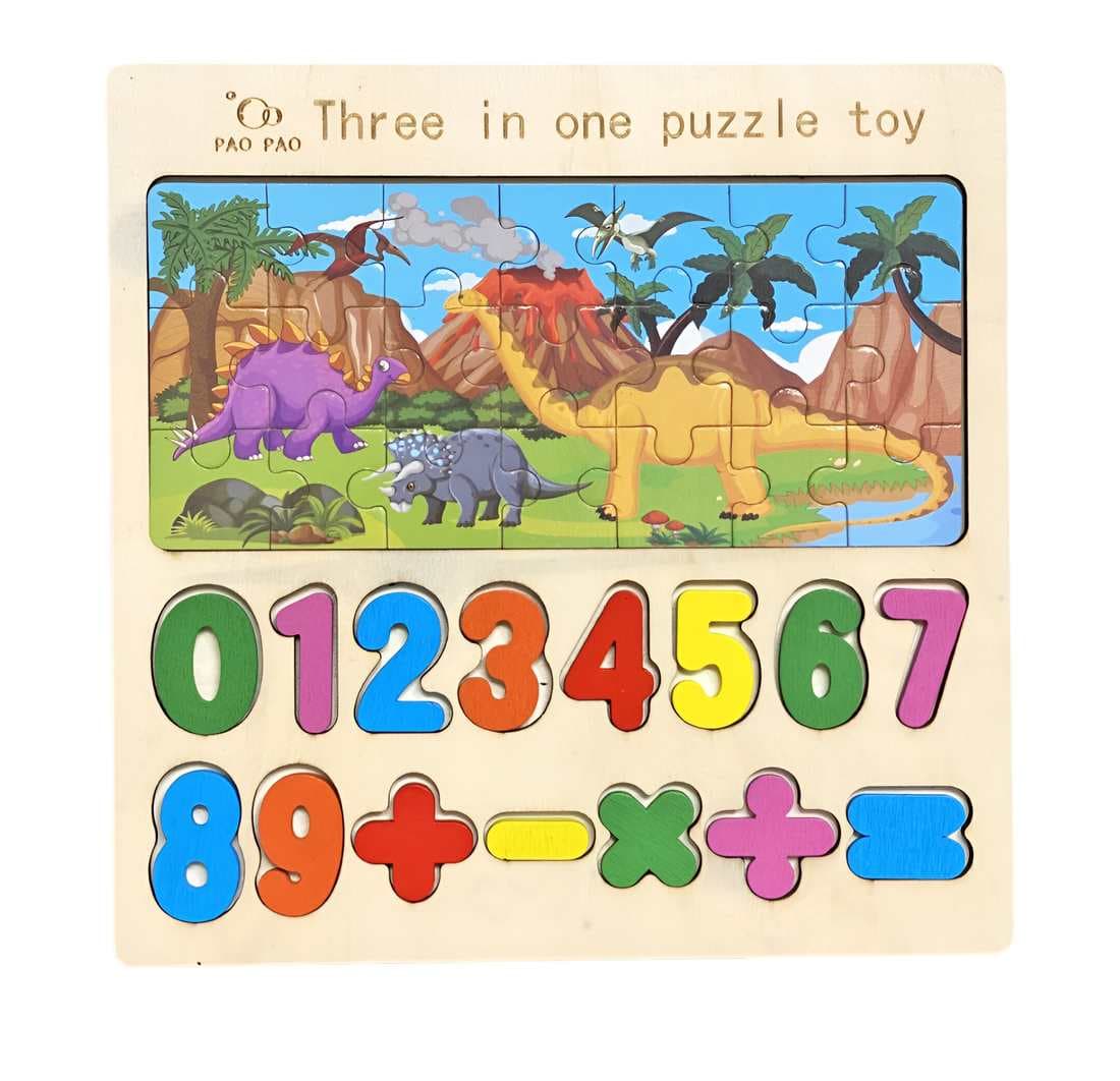 Juego Tablero Rompecabes Encastre Figura