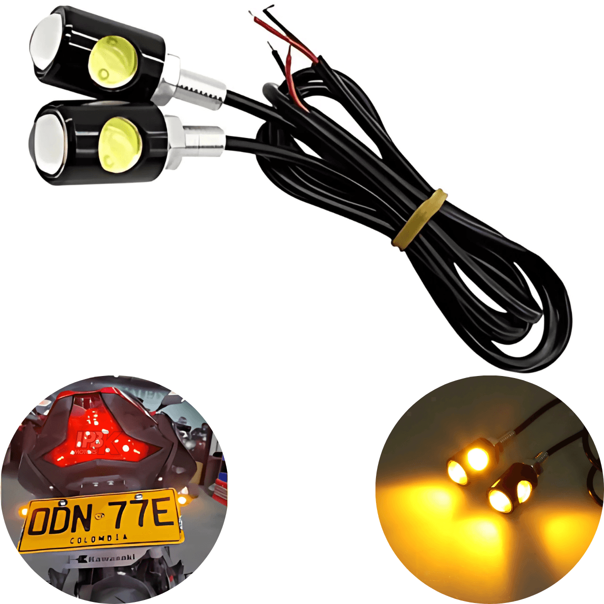 Direccional ojo aguila led iluminacion