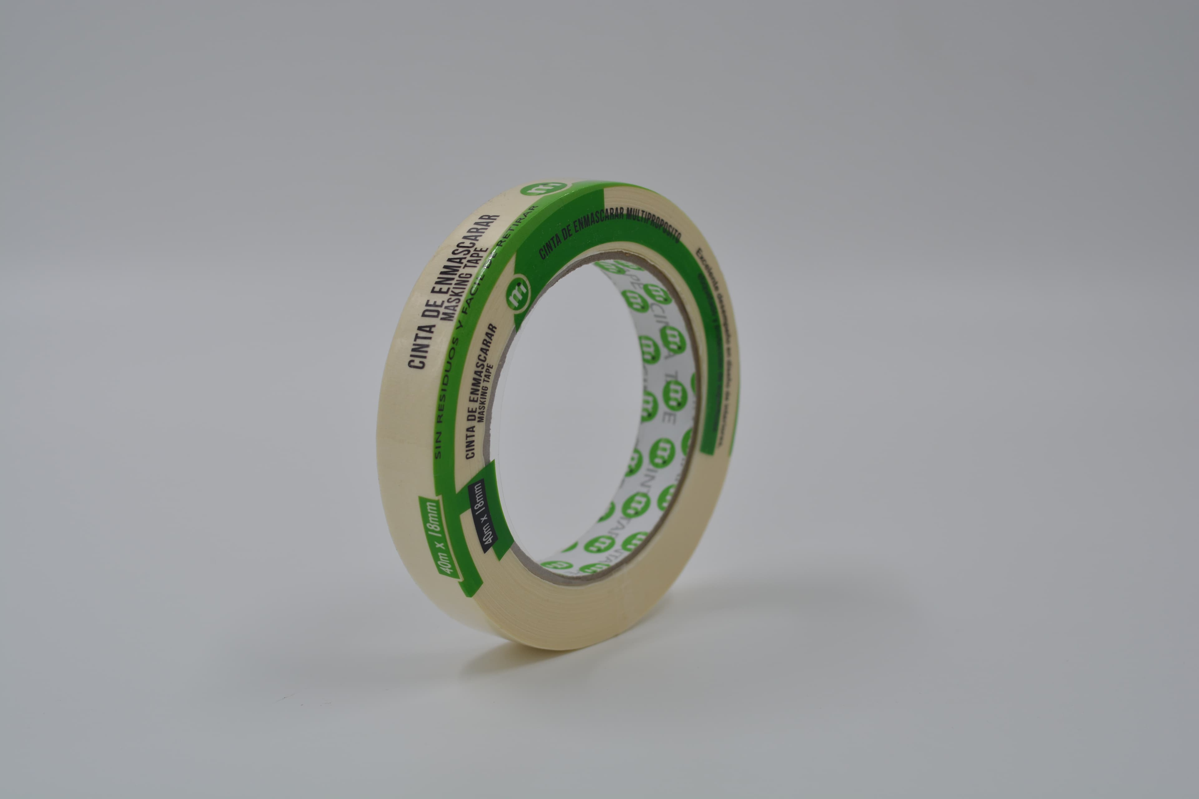 Cinta de Enmascarar de 18 mm (x12un)