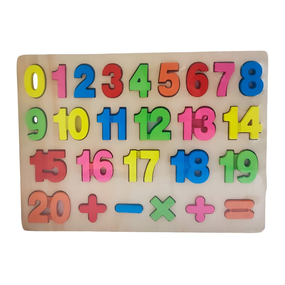 Juego Encastre Numeros Didactico Aprendi