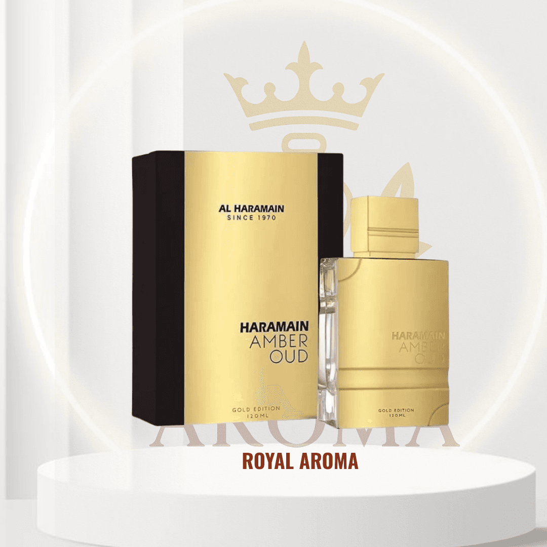 HARAMAIN  GOLD ESTUCHE +PERFUMERO