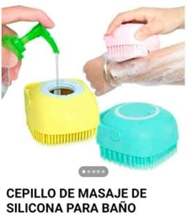 Cepillo de baño con jabon