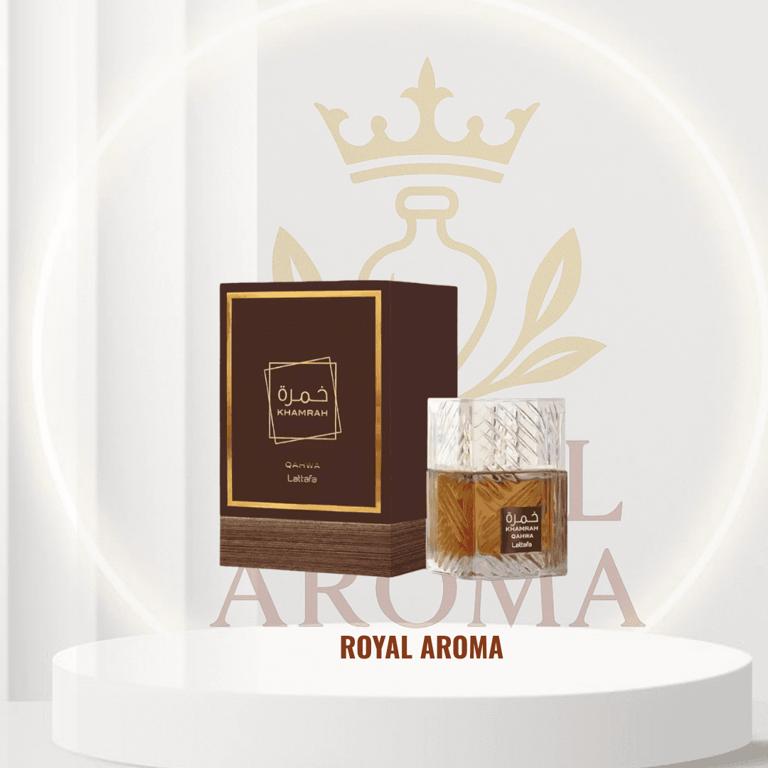 Khamrah roja estuche +perfumero