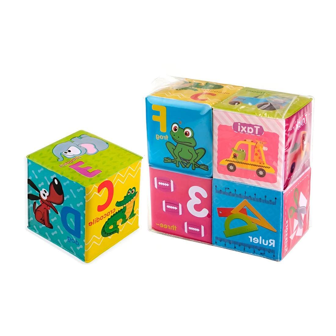Cubos Didacticos 3d Aprendizaje Bebe Fig