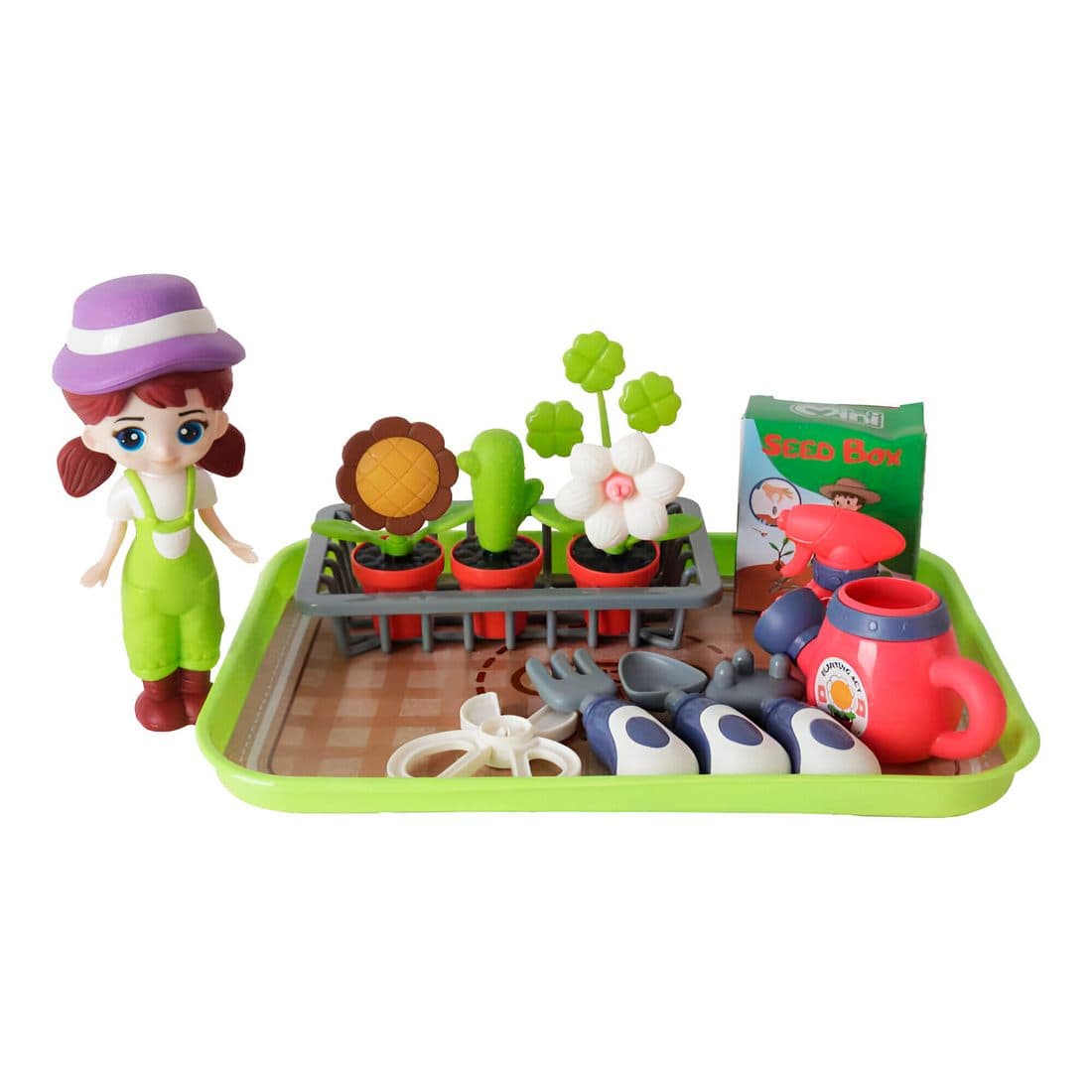 Muñeca Jardineria Vegetales Juguete Niña